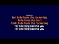 Whiskey Myers - Reckoning - Karaoke Instrumental Lyrics - ObsKure