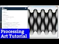 Ep 2 Processing art tutorial GRID 02 Creative coding