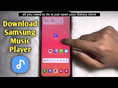 Download MP3 How to Download Samsung music player || Samsung A12 Music player (samsung music player)