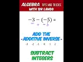 Subtract Integers Using the Number Line