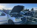 Tour of European Car Section at Junkyard near Monterey California