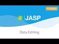 JASP Tutorial Data Editing