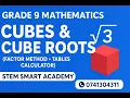 CUBES AND CUBE ROOTS