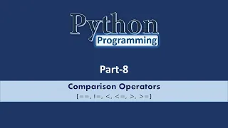 Comparison Operators Python Part 8 Learn CSE Malayalam Computer Science Malayalam