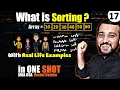 What is Sorting with Examples Types of Sorting Java DSA Vector Course