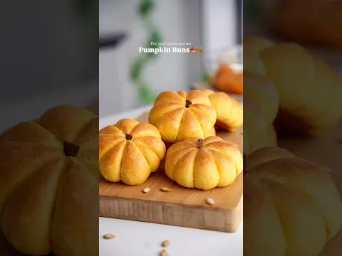 Soft Pumpkin buns!