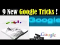 Google Tricks Google Mirror Google Space Askew Google Google Gravity Google Underwater Voxels