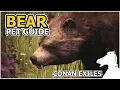 BEAR Pets Guide CONAN EXILES