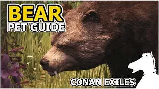 BEAR Pets Guide CONAN EXILES
