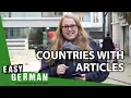 Countries with Articles Super Easy German 54