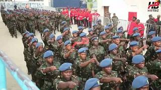 USIGUSE MOTO WA JESHI LA TANZANIA TAZAMA WANAJESHI WAKIONESHA UKAKAMAVU WAO MBELE YA RAIS SAMIA 