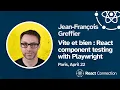 React Connection 2024 - Jean-Francois Greffier