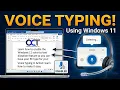 How to Setup Your Computer for Speech to Text Dictation Voice Typing - Updated