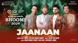 jaanaan salim sulaiman raj pandit gulzar ahmad ganaie bhoomi 2024 kashmir song