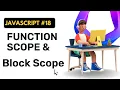Function Scope and Block Scope in JavaScript Hindi Coding Scenes