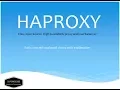 Introduction to HAProxy Load Balancer with demo