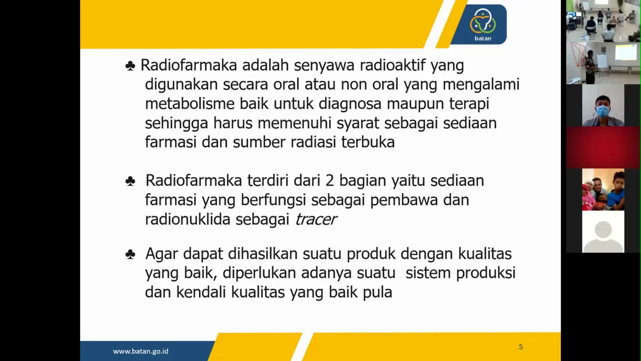 Kendali Kualitas Radioisotop dan Radiofarmaka