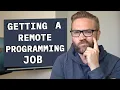 REALITY CHECK on Becoming a Remote Software Developer