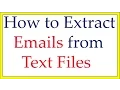 How To Extract Emails From Text