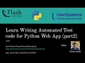 Learn Writing Automated Test in Python part 2 Learn Python Programming meetup Meetup 18