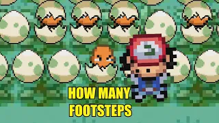 Every Pokemon counting your footsteps before they hatch