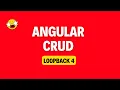 Angular CRUD loopback 4 Mysql Bootstrap Source code
