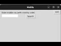 Mobile number details tracker - python
