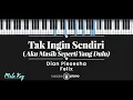 Download Lagu Tak Ingin Sendiri (Aku Masih Seperti Yang Dulu) - Dian Piesesha , Felix (KARAOKE PIANO - MALE KEY)