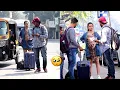 Man Asks Pregnant Wife To Carry Heavy Stuff