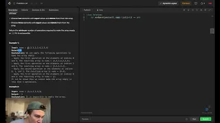 Minimum Number of Operations to Make Array Empty 2870 Leetcode Python3 BEATS 99