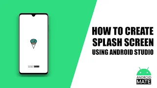 How to create Splash Screen in Android Studio Java