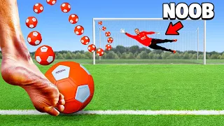 Balones con más Efecto del Mundo vs Portero Noob