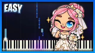 Stardust Grand Wedding Song AVATAR WORLD | Easy Piano Tutorial by OCTOBER