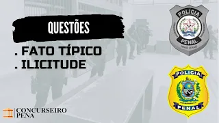 Questões de fato típico e de ilicitude PPMG PPPE