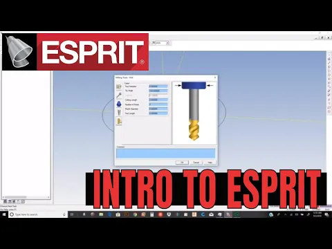 Download MP3 Esprit Tutorial: Intro To Esprit CAD/CAM