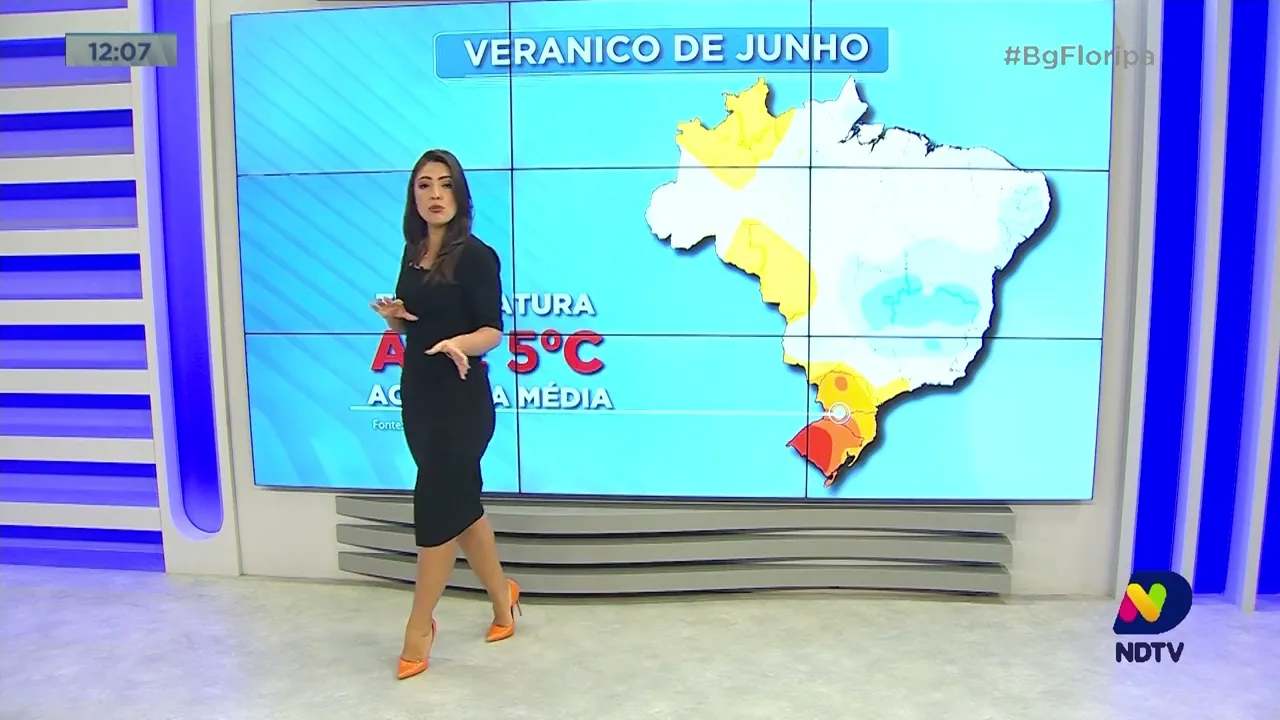 Confira a previsão do tempo para esta semana