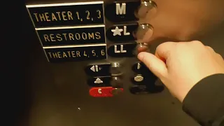 Otis hydraulic elevator at AMC Theatres at West 84th Street Manhattan NY