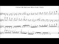 3 Octave Bb Harmonic Minor Scale Violin