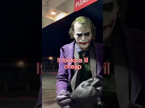 I found Joker and Harley washing a Mustang at a car wash…so I made them a movie. #joker #harleyquinn