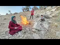 Download Lagu Shahla, the story of a day of effort in the heart of nature: from building a shelter wall to barbecu