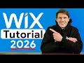 Wix Tutorial 2026 Follow Along Website Design Click by Click