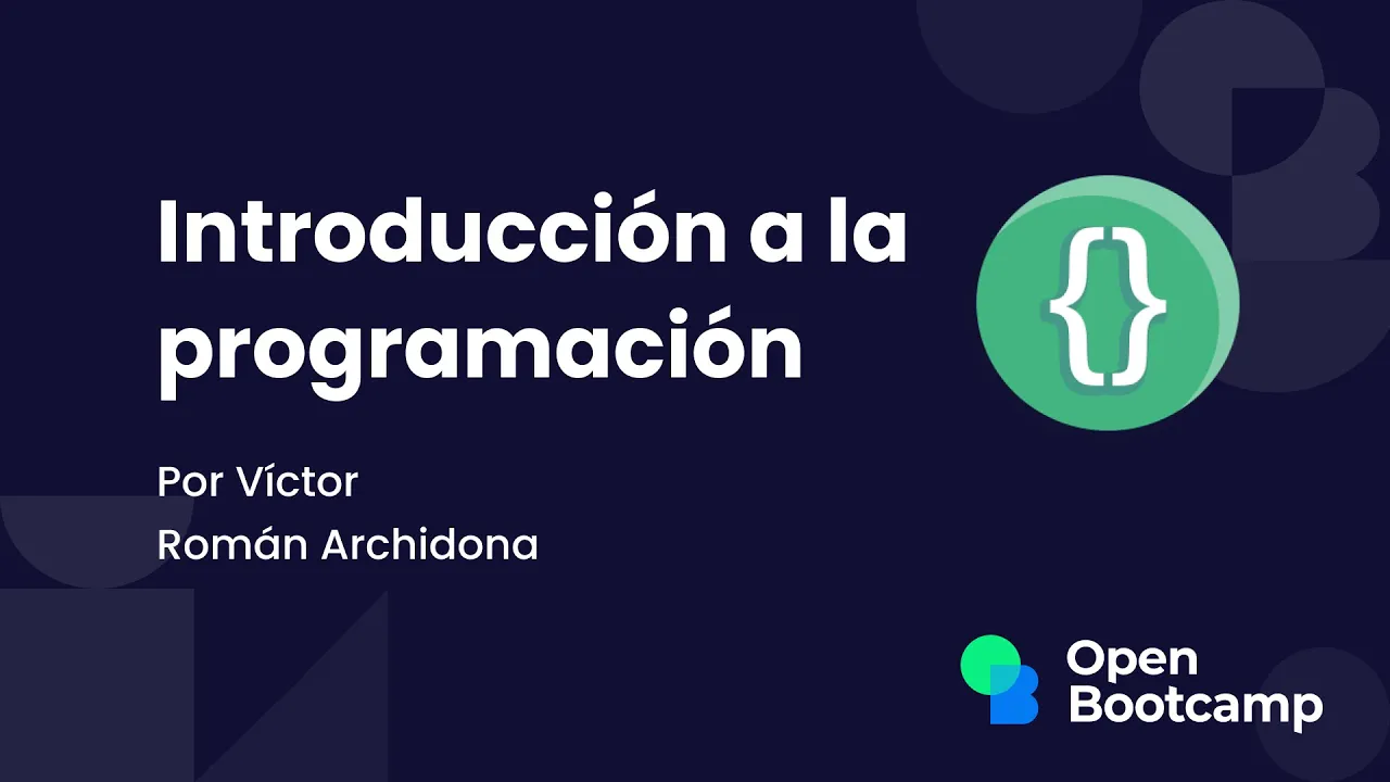 1.4 Memoria y variables - Curso Introducción a la programación - OpenBootcamp