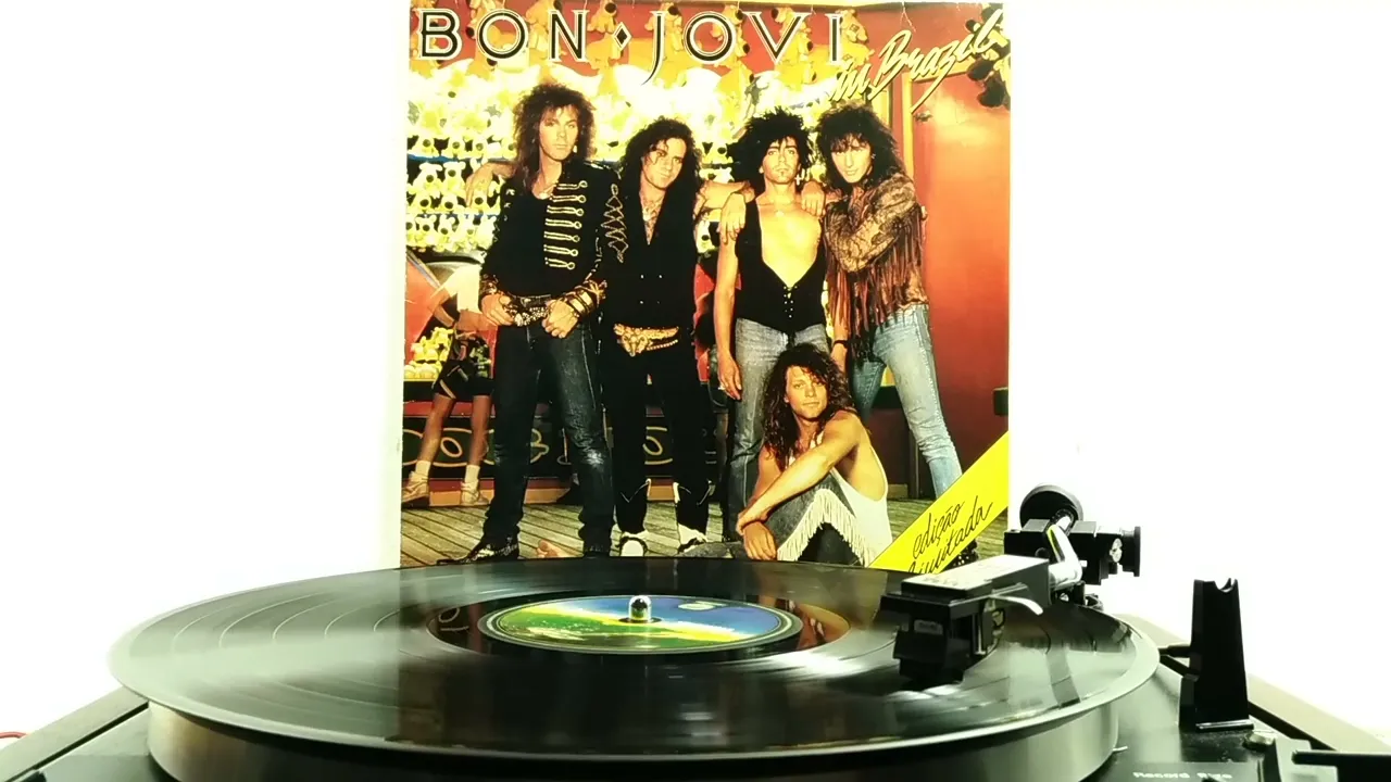 BON JOVI - LP Bon Jovi in Brazil (Vinil 1989)