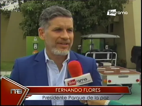 Parque de la Paz inauguró planta solar y estación de carga eléctrica para vehículos