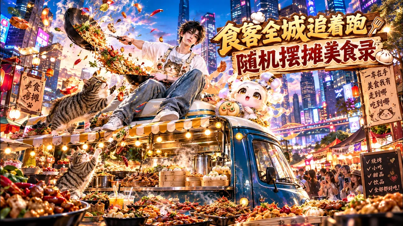 食客全城追着跑
