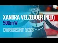 Lagu Xandra VELZEBOER (NED) | Winner | 500m W | Dordrecht | #ShortTrackSkatingSkating