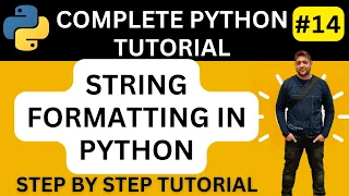String Formatting In Python How To Format String In Python Python Tutorial Python Course