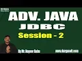 ADV JAVA - JDBC Session