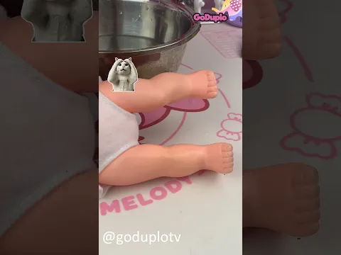 Boneka Rena Kotor Banget, Ayo Kita Bersihkan #goduplotv #shortsvideo #shrots #cute