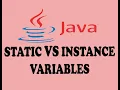 DIFFERENCE BETWEEN STATIC AND INSTANCE VARIABLE IN JAVA URDU HINDI